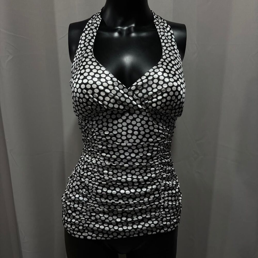 Heartsoul Women's polka dot halter top
